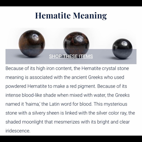 Hematite Heart Necklace - Picture 10 of 16